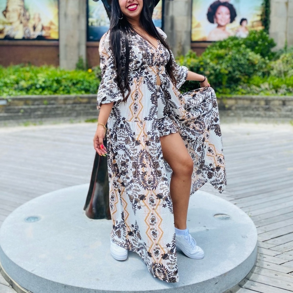 Free People Wandering Folk set dress - Picture 10 of 17